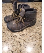 KEEN Voyager Mid Brown Leather Mid Hiking Trail Boots Men Size 11.5 - €91,58 EUR