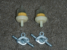 AFTERMARKET FUEL VALVE PETCOCK FRAME MOUNT FILTER #2 HONDA CB 100 125 25... - $21.77