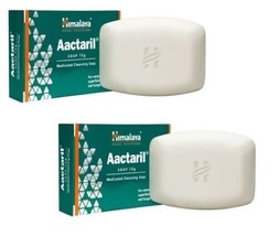 2 X Himalaya Herbals Aactaril Soap 75gm For Treating Skin Infections/ Free Ship - £18.16 GBP