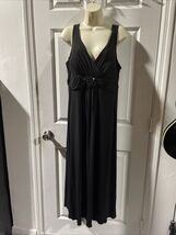 EnFocus Women Sleeveless Black Maxi Dress Woman's Plus Size 14W KG JD - $14.84