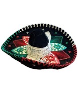 Pigalle Black Sombrero Mariachi Hat Mexican Flag Horse Shoes Charro Adul... - €117,90 EUR