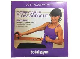 Total Gym Core Cable Flow Workout DVD Featuring Rosalie Brown - $19.99