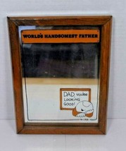 American Greetings - Ziggy - Worlds Handsomest Father - Mirror (Vintage) New - £20.92 GBP