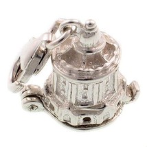 Welded Bliss Sterling 925 Silver Charm. Oxford Bodleian Library Radcliffe Camera - £35.24 GBP