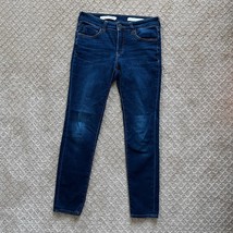 Anthropologie Pilcro &amp; the Letterpress Mid-Rise Dark Rinse Skinny Jeans ... - $29.99