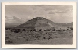 RPPC Central America Teotihuacan Pyramid of The Sun Mexico Postcard K22 - £10.34 GBP