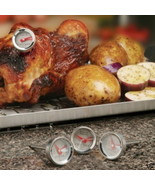 SET OF 4 MINI GRILLING COOKING THERMOMETERS - £15.01 GBP