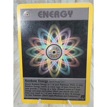Rainbow Energy - 80/82 - Pokemon Team Rocket Unlimited Rare Card WOTC NM/LP - $12.76