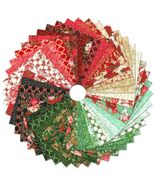 Ten-Square - Holiday Flourish Festive Finery Layer Cake Fabric Precuts M... - $46.97