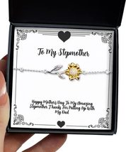 Unique Stepmother Gifts, Happy Mother&#39;s Day to My Amazing Stepmother Thanks for, - £39.12 GBP
