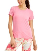 allbrand365 designer Womens Activewear Mesh-Back T-Shirt X-Small Morning Glory - £14.27 GBP