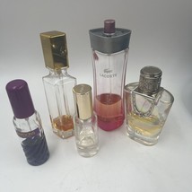 Mixed Lot 5 Vintage Perfumes Mostly Vintage Lacoste, Giorgio, Armani, Pa... - $35.79