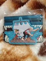 Loungefly Disney Pinocchio Monstro Whale Scene Cardholder Wallet Nwt - $19.69