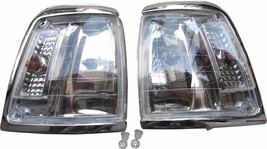 Fit For Toyota Pickup Hilux 2WD Crystal Chrome Corner Lamp Indicator 1988-97  - $69.79