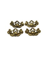 1986 Brass Drawer Handles Pulls Ornate Salvage Hardware B8790 - £15.20 GBP