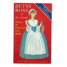 Vintage 1960 Betsy Ross Dolly Madison Americana Boxed Paper Dolls Platt ... - $21.25