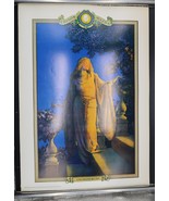 Vtg Edison Mazda Enchantment Maxfield Parrish Poster Book Print &#39;74 Nost... - $39.99