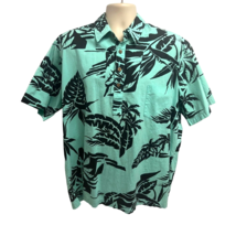 Lanikai Mens Vintage Floral Hawaiian Aloha Pullover Shirt XL Pocket Hawaii USA - $39.59