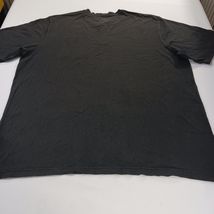 Carhartt K84 BLK Men's Black Cotton Pocket Short Sleeve Henley Shirt Sz 3XL Tall image 2