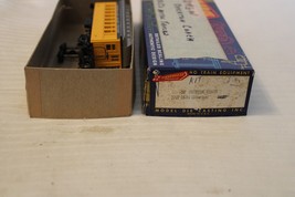 HO Scale Roundhouse, 34&#39; Overton Coach Car, D&amp;RGW, Yellow, #327 Built 3707 - $30.00