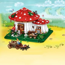 Mushroom Girls&#39; Puzzle Assembled Building Block Toys - £83.85 GBP