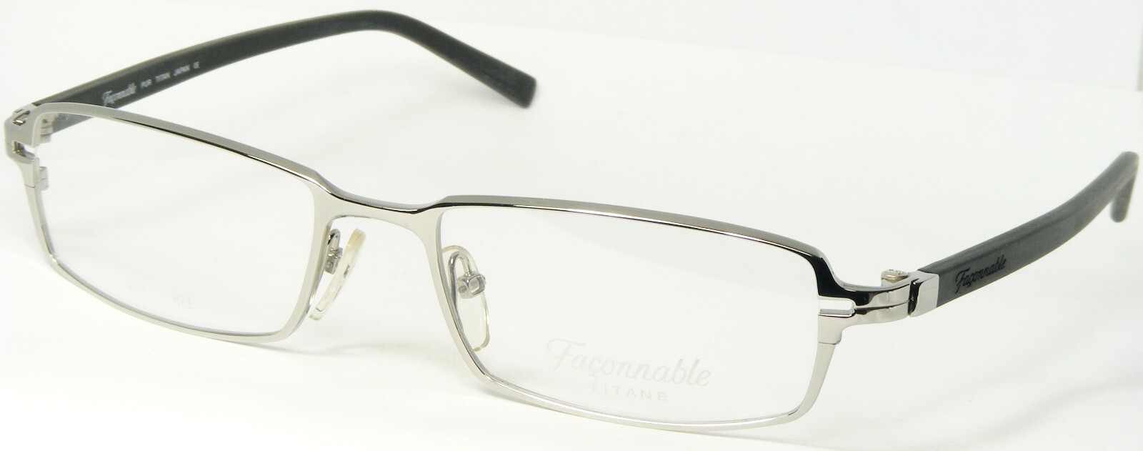 Faconnable Titane FT281 858 Silber Brille Brillengestell Titan 54-18-140mm - $84.99
