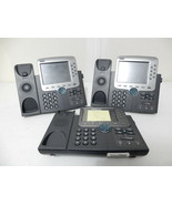 Cisco CP-7960 IP Phone Programmable Lines VoIP Business Lot of 3 Parts o... - £15.82 GBP