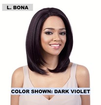ORADELL MOTOWN TRESS LACE FRONT WIG L. BONA LACE HITEMP MED STRAIGHRT PAGE - £21.23 GBP