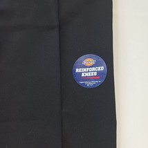 Dickies RN#20697 Boys Black Pleated Front Uniform Pants Size 8H/25W (25×20) image 3