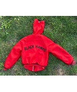 Vintage Nordic Chicago Blackhawks Winter Coat Jacket Youth 14 Red - $45.53