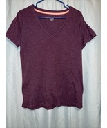 Mossimo Supply Co Women’s XL V-Neck Plum Color - $370.68 MXN