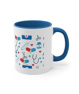 nursing tools of the trade Accent Coffee Mug, 11oz gift stocking stuffer - £14.45 GBP