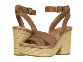 Ugg Carine Ankle Strap Platform Sandals Chestnut Sz 10 M New - £140.98 GBP