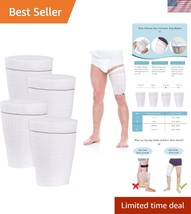 Invisible Urine Leg Bag Holder Set - 4 Latex-Free Catheter Sleeves for C... - $40.50