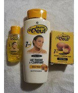 JAUNE D’OEUF Treatment  &amp; Clarifying EGG YOLK body milk,oil and soap - $75.00