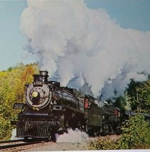 Railroad Postcard Canadian Pacific 1286 Locomotive Steam Train Audio Visual  - £5.97 GBP