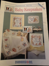Dimensions Baby Keepsakes Cross stitch Design Book - $7.60
