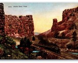 Train Through Castle Gate Utah UT UNP DB Postcard W22 - £3.12 GBP