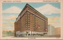 New Hotel Jefferson St. Louis MO Postcard PC571 - $4.99