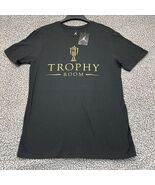 Air Jordan Shirt Men Medium Black Trophy Room Jumpman Short Sleeve New M - $82.20 CAD