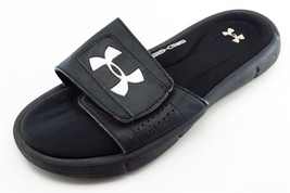Under armour Youth Boys Shoes Size 5 M Black Synthetic Sandals - £16.95 GBP