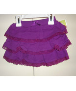 Circo Girls Infant Skirt Purple With Ruffles and Lace  Size 3M or 9M  NW... - £3.25 GBP