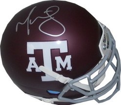 Martellus Bennett signed Texas A&M Aggies Authentic Schutt Mini Helmet - $49.95