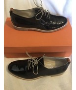 AGL Attilio Giusti Leombruni Patent Leather Oxford black 35.5 new - $115.52 CAD