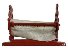 1/12 Scale Dollhouse Miniature General Store Red Metal Paper Roll Dispenser - £8.58 GBP