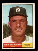 1961 Topps #104 John Blanchard Vg+ Yankees *NY11493 - £3.44 GBP