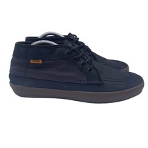 VANS x Captain Fin Fairhaven SF Skate Shoes Mid  Leather Black Mens 8.5 - £42.66 GBP