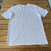 Nike Men’s Short Sleeve T Shirt Size XLT White Q6 - £10.04 GBP