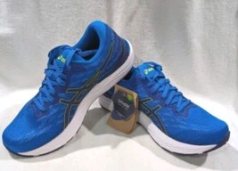 Asics Men&#39;s GEL-Stratus 3 Knit Electric Blue/S-Yellow Running Shoes-Size 13 NWB - £59.96 GBP