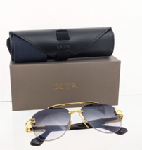 New Authentic Dita Sunglasses Grand Evo Two DTS139 A 01 Gold and Black Frame - £467.24 GBP